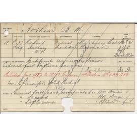 ARTHUR, Bruce Murray (Hawkesbury Diploma of Agriculture (HDA) (Dux))