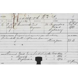 GREENWOOD, WFN (Full Diploma course)