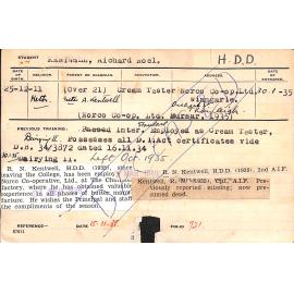 KENTWELL, Richard Noel (Hawkesbury Diploma in Dairy (HDD))
