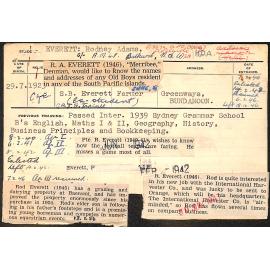 EVERETT, Rodney Adams (Hawkesbury Diploma of Agriculture (HDA))