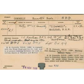 CONNOLLY, Hunter Bede (Hawkesbury Diploma in Dairy (HDD))