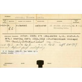 CASHEL, Claude Cyril (Hawkesbury Diploma of Agriculture (HDA))