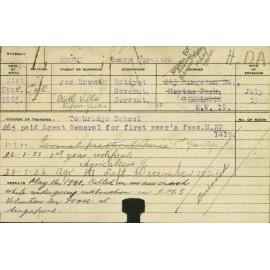 BROWN, Henry Stratton (Hawkesbury Diploma of Agriculture (HDA))