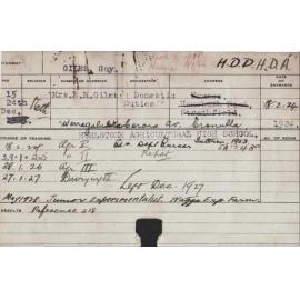 GILES, Guy (Hawkesbury Diploma of Agriculture (HDA)/ Hawkesbury Diploma in Dairy Technology (HDDT))