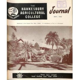 Hawkesbury Agricultural College Journal (Vol.60, No.5) May, 1963