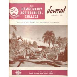Hawkesbury Agricultural College Journal (Vol.61, No.2) February, 1964