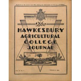 Hawkesbury Agricultural College Journal (Vol.51, No.3) March, 1954