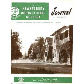 Hawkesbury Agricultural College Journal (Vol.54, No.1) January, 1957