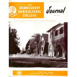 Hawkesbury Agricultural College Journal (Vol.54, No.4) April, 1957