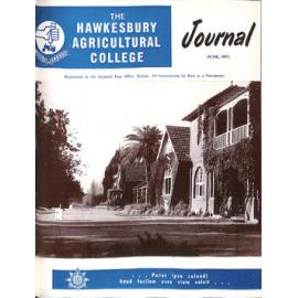 Hawkesbury Agricultural College Journal (Vol.54, No.6) June, 1957