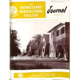 Hawkesbury Agricultural College Journal (Vol.54, No.11) November, 1957