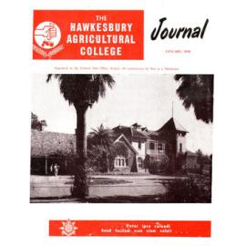 Hawkesbury Agricultural College Journal (Vol.55, No.1) January, 1958
