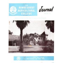 Hawkesbury Agricultural College Journal (Vol.55, No.2) February, 1958