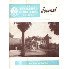 Hawkesbury Agricultural College Journal (Vol.55, No.5) May, 1958