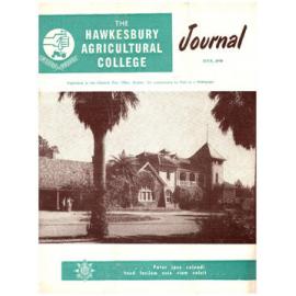 Hawkesbury Agricultural College Journal (Vol.55, No.7) July, 1958