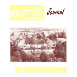 Hawkesbury Agricultural College Journal (Vol.56, No.3) March, 1959
