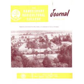 Hawkesbury Agricultural College Journal (Vol.57, No.2) February, 1960