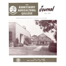 Hawkesbury Agricultural College Journal (Vol.57, No.5) May, 1960