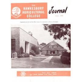 Hawkesbury Agricultural College Journal (Vol.57, No.6) June, 1960