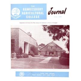 Hawkesbury Agricultural College Journal (Vol.57, No.7) July, 1960
