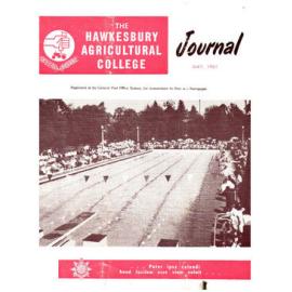 Hawkesbury Agricultural College Journal (Vol.58, No.5) May, 1961
