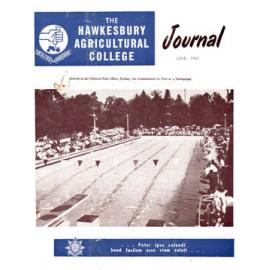 Hawkesbury Agricultural College Journal (Vol.58, No.6) June, 1961