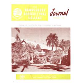 Hawkesbury Agricultural College Journal (Vol.59, No.2) February, 1962