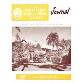 Hawkesbury Agricultural College Journal (Vol.60, No.7) July, 1963