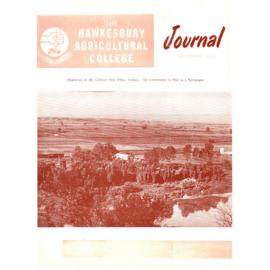 Hawkesbury Agricultural College Journal (Vol.61, No.11) November, 1964