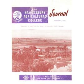 Hawkesbury Agricultural College Journal (Vol.62, No.2) February, 1965