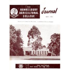 Hawkesbury Agricultural College Journal (Vol.62, No.5) May, 1965