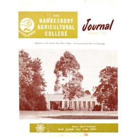 Hawkesbury Agricultural College Journal (Vol.63, No.2) February, 1966
