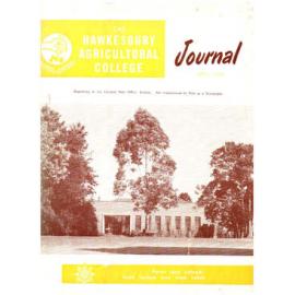 Hawkesbury Agricultural College Journal (Vol.63, No.4) April, 1966