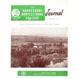 Hawkesbury Agricultural College Journal (Vol.63, No.10) October, 1966