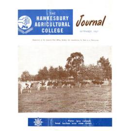 Hawkesbury Agricultural College Journal (Vol.64, No.9) September, 1967