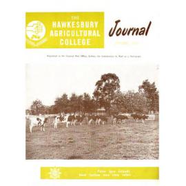 Hawkesbury Agricultural College Journal (Vol.64, No.10) October, 1967