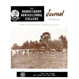 Hawkesbury Agricultural College Journal (Vol.64, No.11) November, 1967