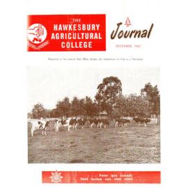 Hawkesbury Agricultural College Journal (Vol.64, No.12) December, 1967