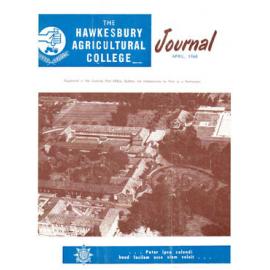 Hawkesbury Agricultural College Journal (Vol.65, No.4) April, 1968