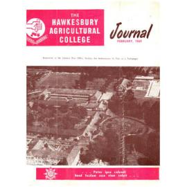 Hawkesbury Agricultural College Journal (Vol.66, No.2) February, 1969