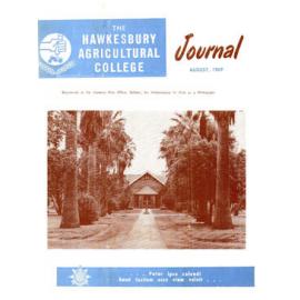 Hawkesbury Agricultural College Journal (Vol.66, No.8) August, 1969