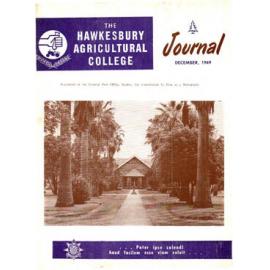 Hawkesbury Agricultural College Journal (Vol.66, No.12) December, 1969
