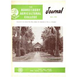 Hawkesbury Agricultural College Journal (Vol.67, No.5) May, 1970
