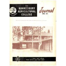 Hawkesbury Agricultural College Journal (Vol.68, No.6) June, 1971