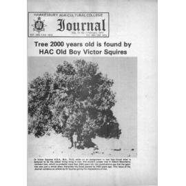 Hawkesbury Agricultural College Journal (Vol.72, No.1) February, 1975