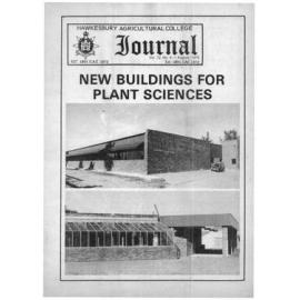 Hawkesbury Agricultural College Journal (Vol.72, No.4) August, 1975