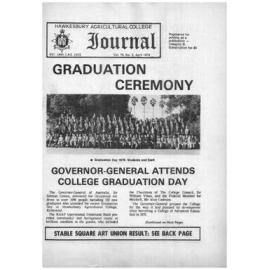 Hawkesbury Agricultural College Journal (Vol.76, No.2) April, 1979