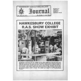 Hawkesbury Agricultural College Journal (Vol.76, No.3) June, 1979