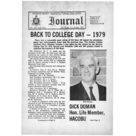 Hawkesbury Agricultural College Journal (Vol.76, No.5) October, 1979