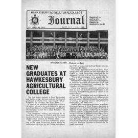 Hawkesbury Agricultural College Journal (Vol.77, No.2) April, 1980